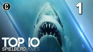 Top 10 Spielberg Movies Jaws  1 [upl. by Leahcam]