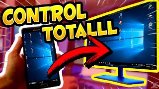 CONTROLAR PC a DISTANCIA Desde MÓVIL ANDROID 2024 Nuevo Método FÁCIL [upl. by Nodyl]