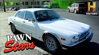 Pawn Stars 6000 Investment in 1987 Jaguar Restoration Season 3 [upl. by Ppik]