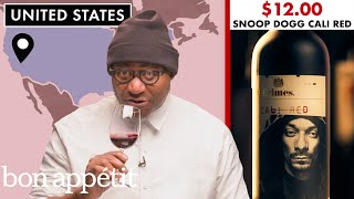 Sommelier Tries 20 Red Wines Under 15  World of Wine  Bon Appétit [upl. by Ecylahs711]