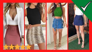 😍 Hermosas FALDAS CORTAS DE MODA  TENDENCIA 2021 Shorts [upl. by Thekla]