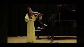 C Franck Violin Sonata in A major mov 3  Julia Majewska [upl. by Nagaer471]