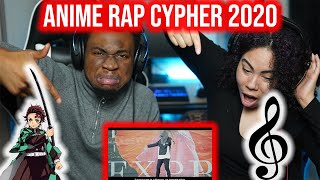 ANIME CYPHER 2020 ft Ikurru Rustage Gray Fox KURO amp Otaku D Furiku  Reaction [upl. by Martino]