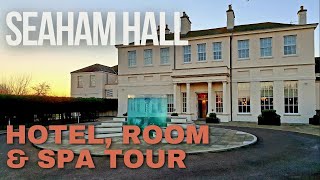 FIVE STAR Seaham Hall Hotel amp Spa Room and Hotel Tour including Spa [upl. by Karsten781]