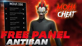 FREE PANEL PC GRATIS OB46 WALLHACK AIMBOT  OBB  LIFETIME FREE FIRE  ANTI BAN 100 MOHA CHEAT [upl. by Ainehta]