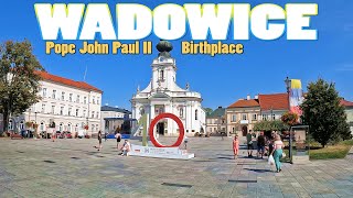 WADOWICE  Pope John Paul II birthplace  Poland 4k [upl. by Artair]