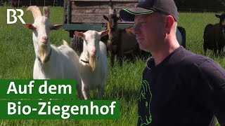 Auf dem Ziegenhof Biologische Ziegenhaltung als Nebenerwerbsbetrieb  Ziege  Unser Land  BR [upl. by Maurey]