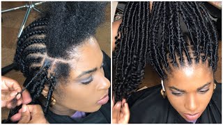 Less than 2hrs Fast distressed Locs technique  Long faux locs for beginners  Outre hair [upl. by Kam]