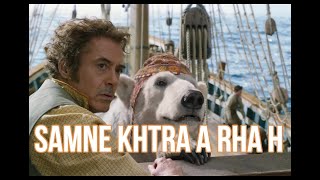 dolittle funny scane in hindi [upl. by Anilrats857]