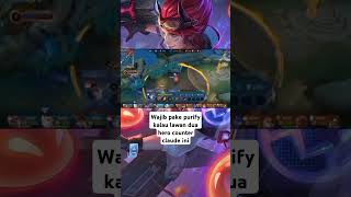 Laning phase lawan dua hero counter claude mlbb mobilelegends claude shorts fyp viralvideo [upl. by Baniaz]