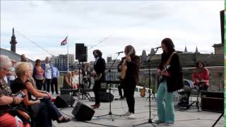 Them Beatles  Dont Let Me Down  Liverpool Central Library Rooftop 290815 [upl. by Etana546]