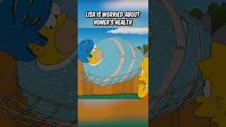 Lisa is worried about Homers health [upl. by Konyn708]