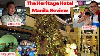 Heritage Hotel Manila Review Staycation Amenities And Services In 2023  Mhy Yumi [upl. by Arok]