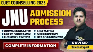 JNU Admission Process 2023  JNU Admission 2023  All about JNU  JNU Fee Structure  JNU Eligiblity [upl. by Abehshtab]