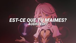 estce que tu maimes spedup  maître gims edit audio [upl. by Tihom]