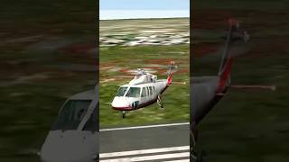 Sikorsky S76 Decolando  X Plane Mobile shorts gaming planes airplane [upl. by Aicetal]