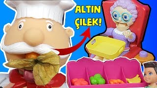 TOMBİK AŞÇI CİNGZ NİNE KURABİYELERİNİ YERKEN YAKALANDI DEV MUTFAK ALIŞVERİŞİ OYUNU Bidünya Oyuncak [upl. by Esimorp143]