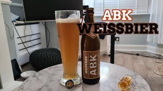 ABK WEISSBIER REVIEW [upl. by Charis]