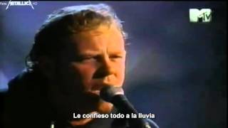 Metallica  Low Mans Lyrics Acoustic Live MTV Unplugged 1998 Subtítulos Español [upl. by Okramed860]