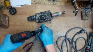 How to disassemble Makita HR2470 sds plus rotary hammer drill [upl. by Mcknight14]