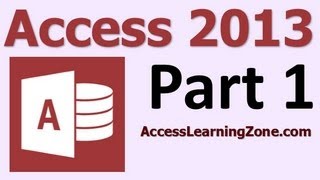 Microsoft Access 2013 Tutorial Level 1 Part 01 of 12  Database Terminology [upl. by Sokil812]