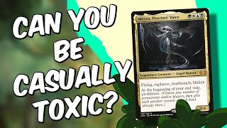 Atraxa Praetors voice Deck Tec A Frightfully Toxic MidBudget Commander [upl. by Ashla]