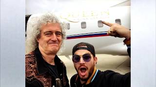 quotHere we go againquot Queen  Adam Lambert leave for Lisbon June 4 HD Edit [upl. by Zetnwahs]