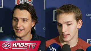 Prospects address the media on Day 2 of Canadiens Rookie Camp  LIVE PRESS CONFERENCE [upl. by Yma]