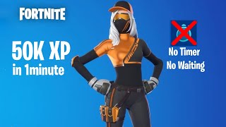 50K XP in 1 minute no 10min waiting  Fortnite XP Glitch Chapter 4 Season OG [upl. by Rayshell]