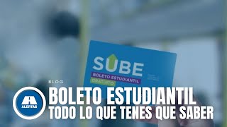 Boleto Estudiantil 2024 tutorial de cómo dar el alta para viajar a clases [upl. by Eerased]