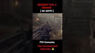 RESIDENT EVIL 4 REMAKE  CHAPTER 1 WALKTHROUGH  4K 60FPS  PS5 PRO GAMEPLAY  Resident evil shorts [upl. by Zarah]