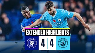 EXTENDED HIGHLIGHTS  Chelsea 44 Man City  A Premier League classic [upl. by Nosyt717]