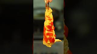 Tempura shirmp spicy Sriracha sauceshorts video chefjoyasmr [upl. by Kirima411]