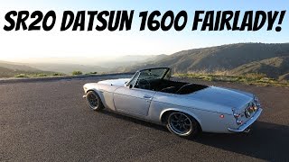 Datsun Fairlady 1600 Roadster SR20 Restomod build [upl. by Eiffe]