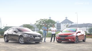 So sánh Mazda3 vs Kia Cerato cuộc chiến Nhật  Hàn XEHAYVN [upl. by Judenberg]