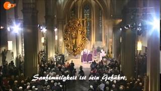 Macht hoch die Tür  Mit Text  Gottesdienst aus Oelde [upl. by Vorfeld]