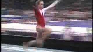 Svetlana Khorkina  1996 Olympics Team Compulsories  Vault [upl. by Fenella817]