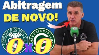 G4 AINDA DÁ Coletiva Téc Vagner Mancini após Coritiba 0 x 0 Goiás  Brasileiro Série B [upl. by Ormiston706]