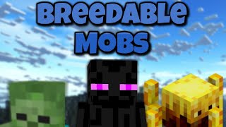 MY FIRST ADDON ¦¦ Breedable Mobs Bedrock Edition [upl. by Alamac]