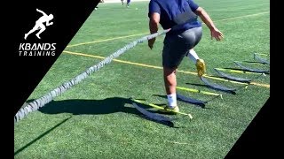 High School Football Speed Drills  Football Speed Training [upl. by Bazluke814]