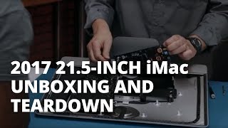 2017 215inch iMac Unboxing and Teardown [upl. by Neeron]