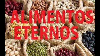 25 Alimentos que no caducan para almacenar en casa [upl. by Iru]