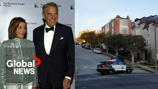 Paul Pelosi attacked San Francisco police say US Speakers husband quotviolently assaultedquot  FULL [upl. by Secnarfyram]