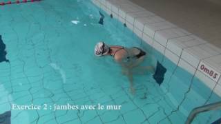 Apprendre la brasse  Le mouvement des jambes [upl. by Orecic]