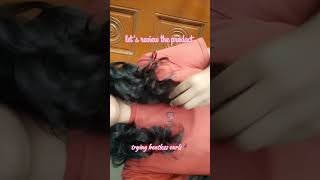 Heatless curls🧿🌷ytshortsheatlesshairstylesviralvideoviralshortheatlesscurls [upl. by Kalam728]