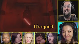 Rogue One Darth Vader scene Reaction Compilation [upl. by Nylsor]