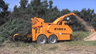 Ryans Equipment BioChip20 Wood Chipper [upl. by Norton]