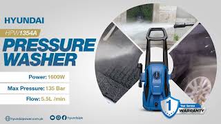 Unleash the Hyundai 135 Bar Pressure Washer for Superior Cleaning [upl. by Assirod]