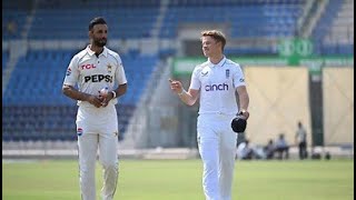 PAK VS ENG TEST MATCH LIVE SCORE DAY 2 [upl. by Dracir]