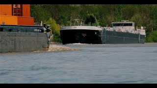 97 ShipspottingBinnenschiffeSchiffe auf dem Rhein bei Eich Gerard Albert Chantal II [upl. by Scrivings]